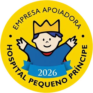 Selo Empresa Apoiadora 2026 do Hospital Pequeno Príncipe